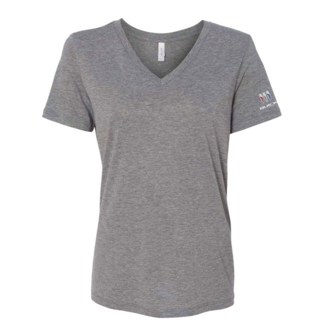 Bella + Canvas ladies relaxed triblend v-neck t-shirt